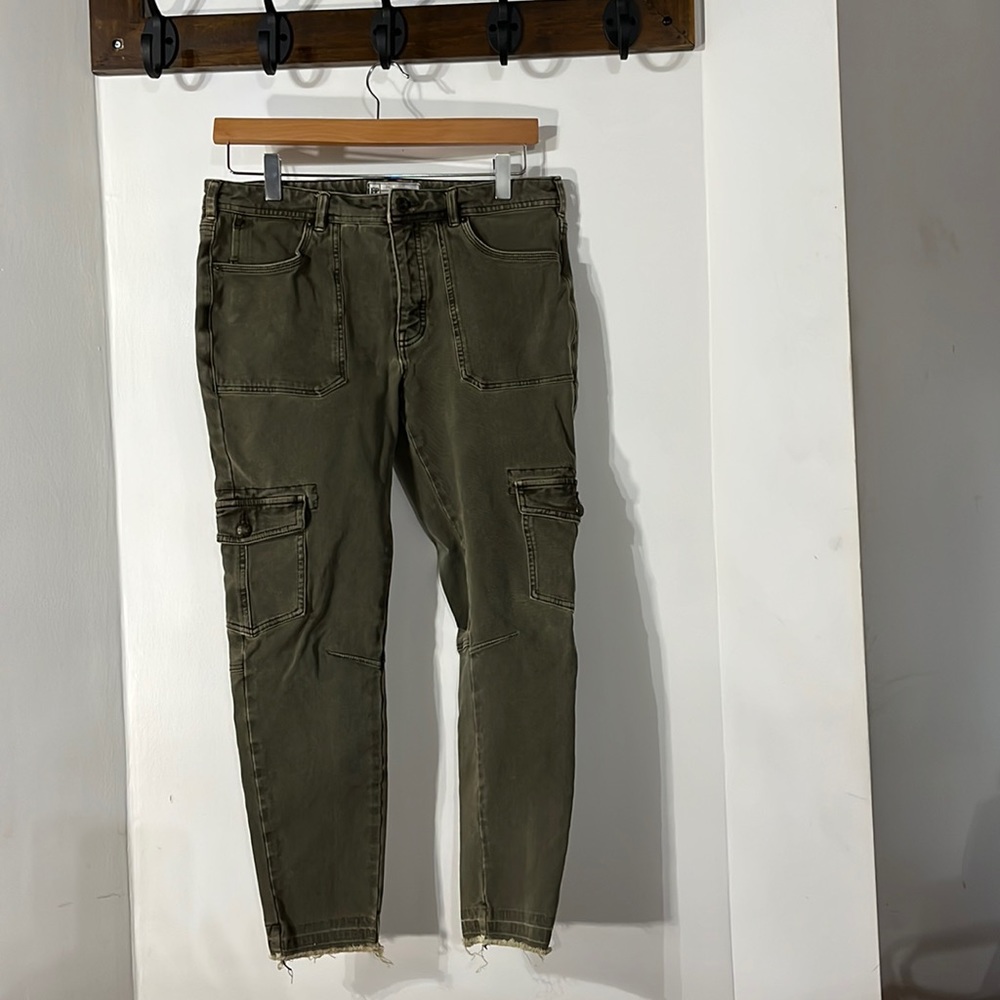 Free People khaki Cargo pant